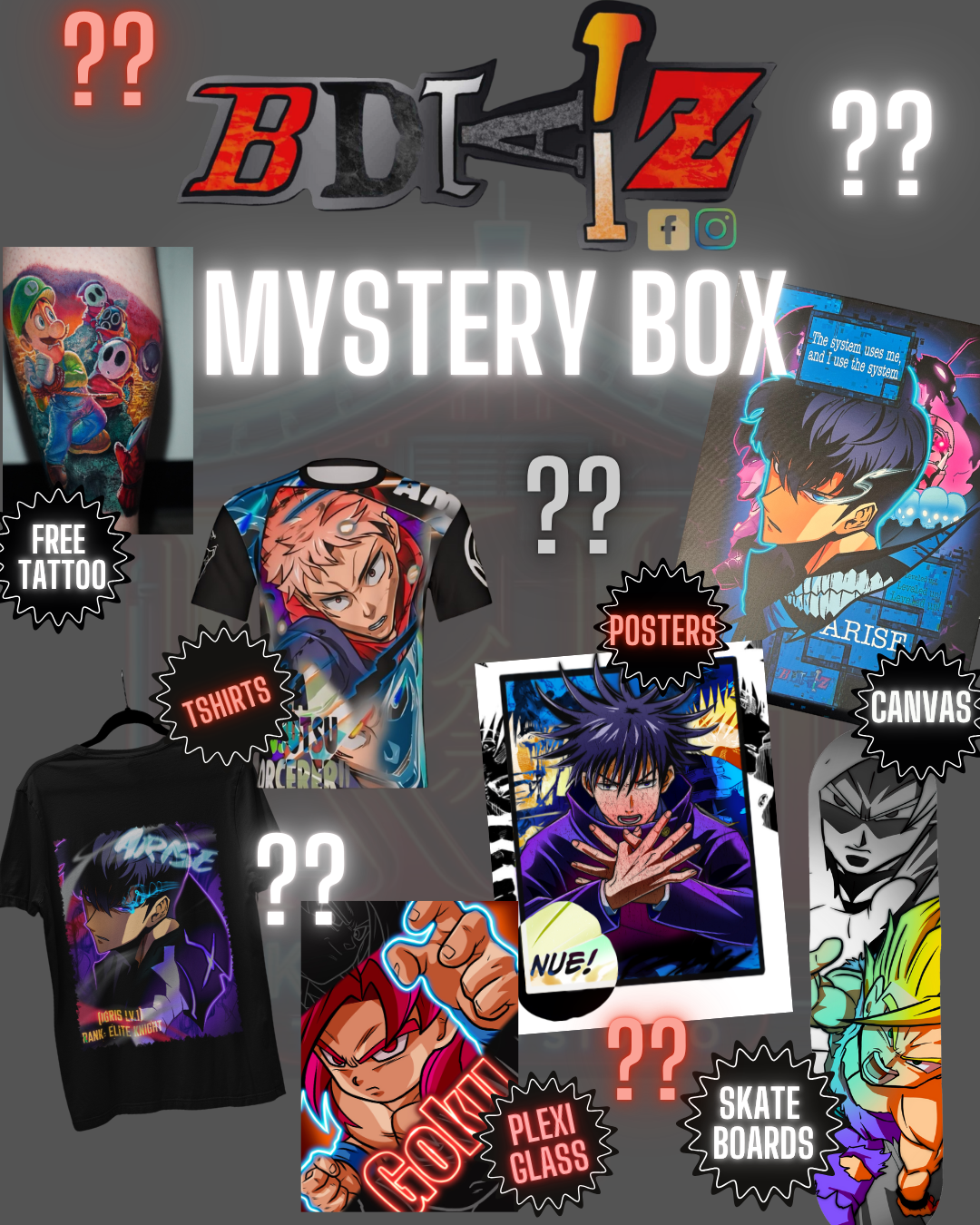 Bd Tattz mystery box