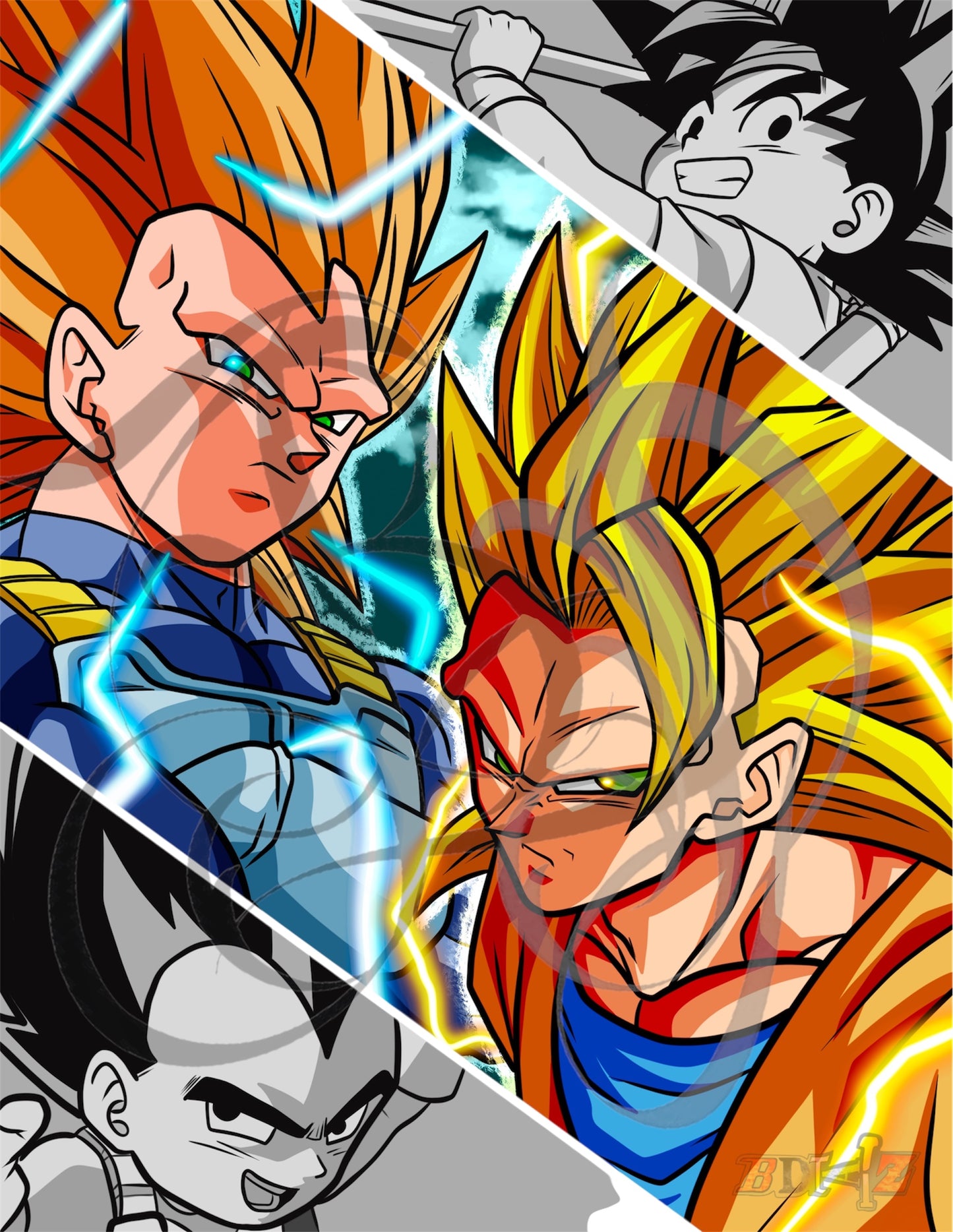 Goku and Vegeta Daima