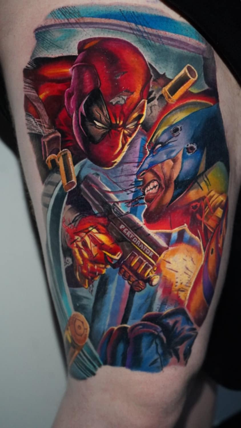 Tattoo Day session