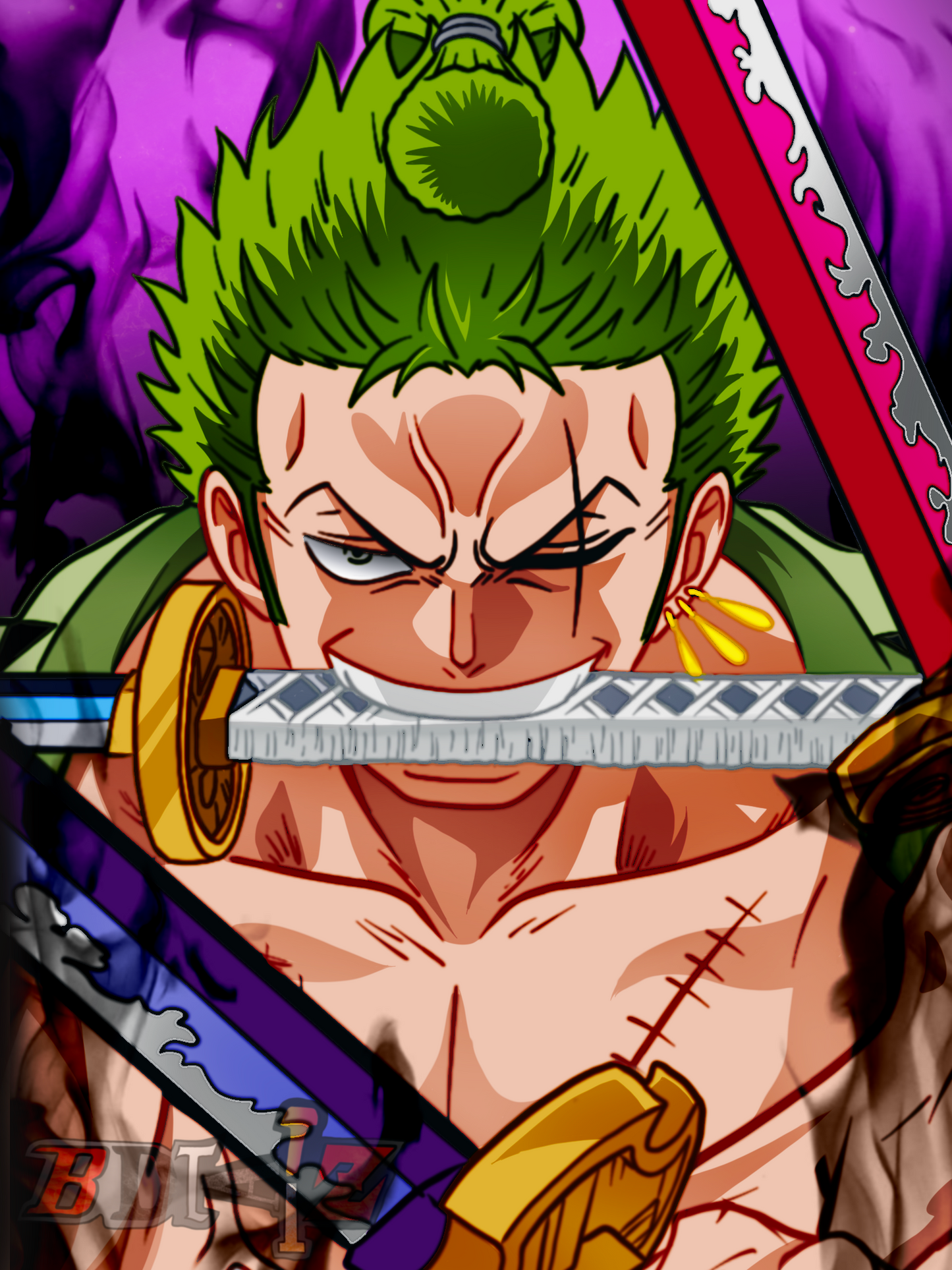 3D Motion Poster (lenticular) Zoro