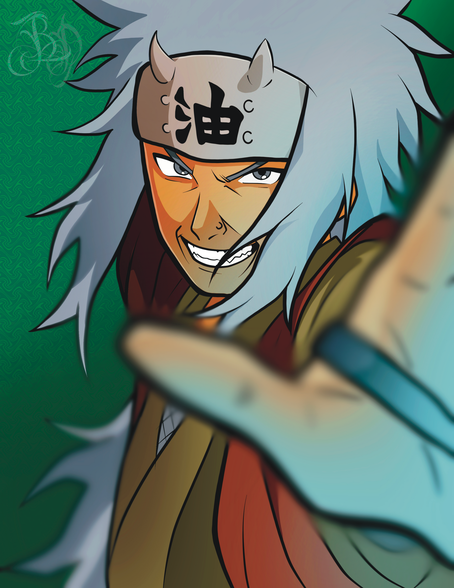 Jiraiya Poster (12x18)