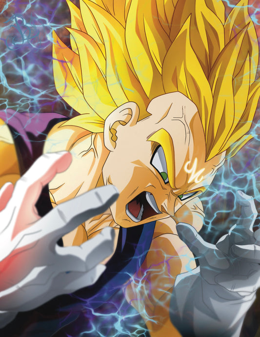 3d Motion Poster Vegeta (Lenticular)