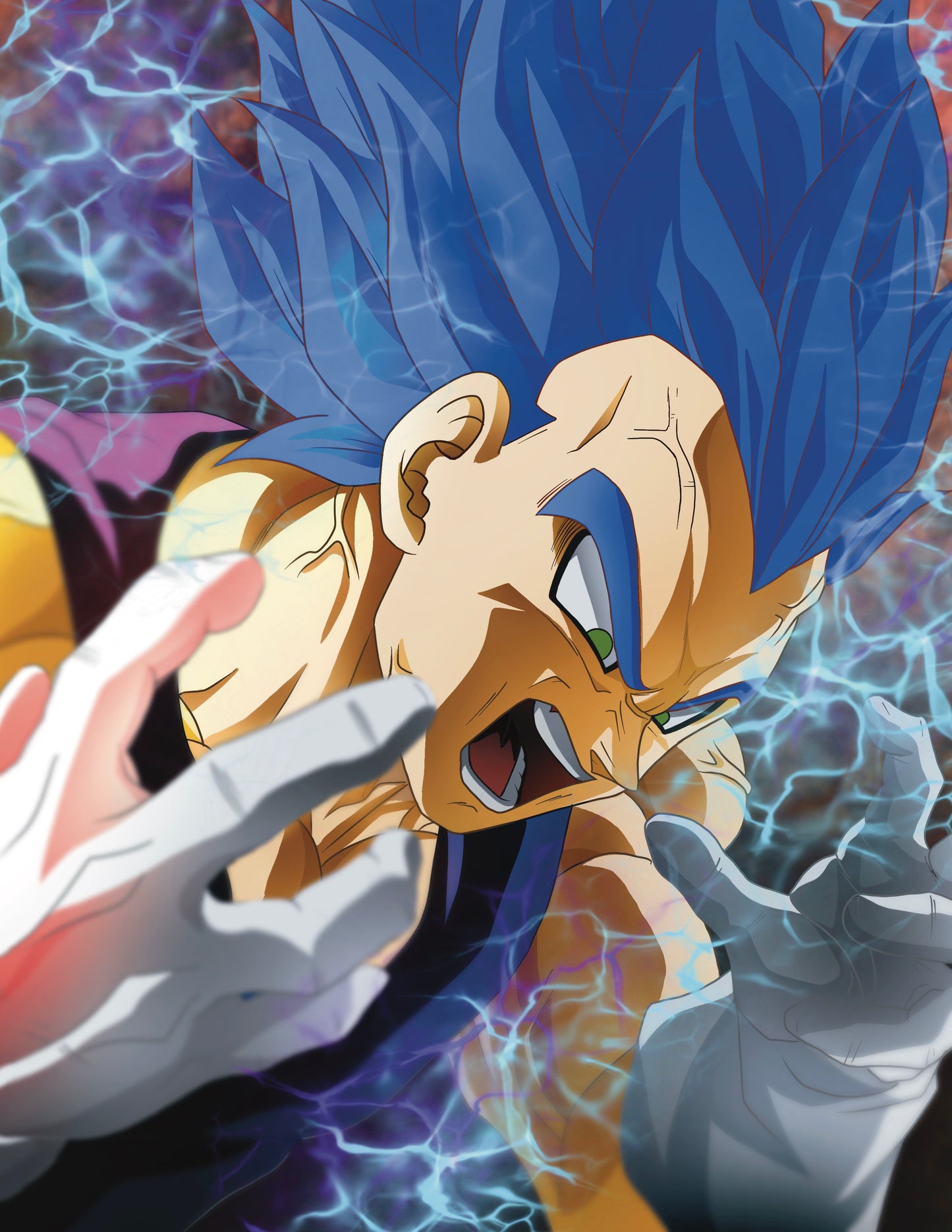 3d Motion Poster Vegeta (Lenticular)