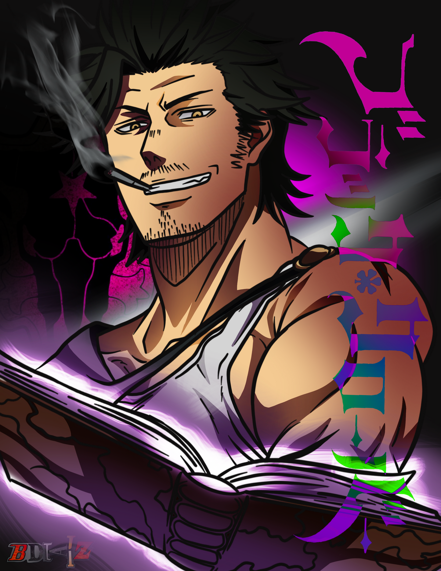 Black Clover Yami Poster (12x18)