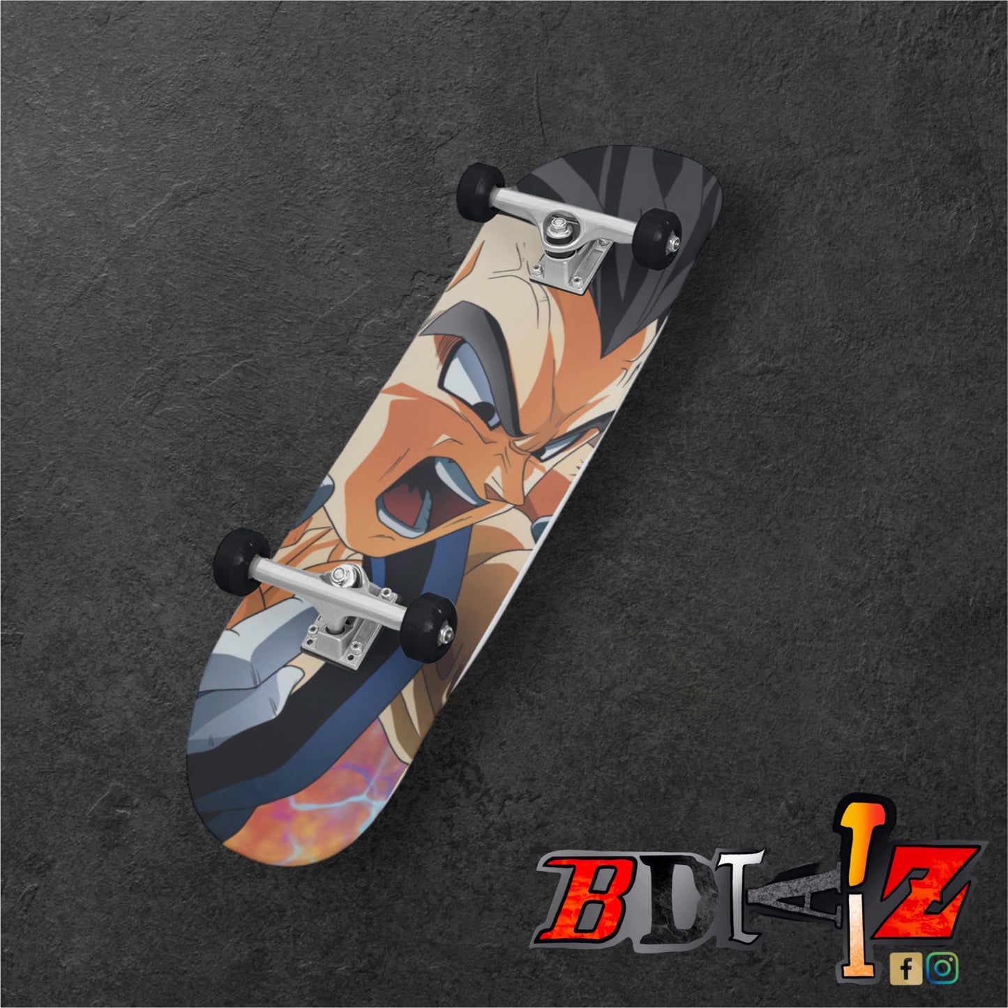 Vegeta Skateboard 8.0