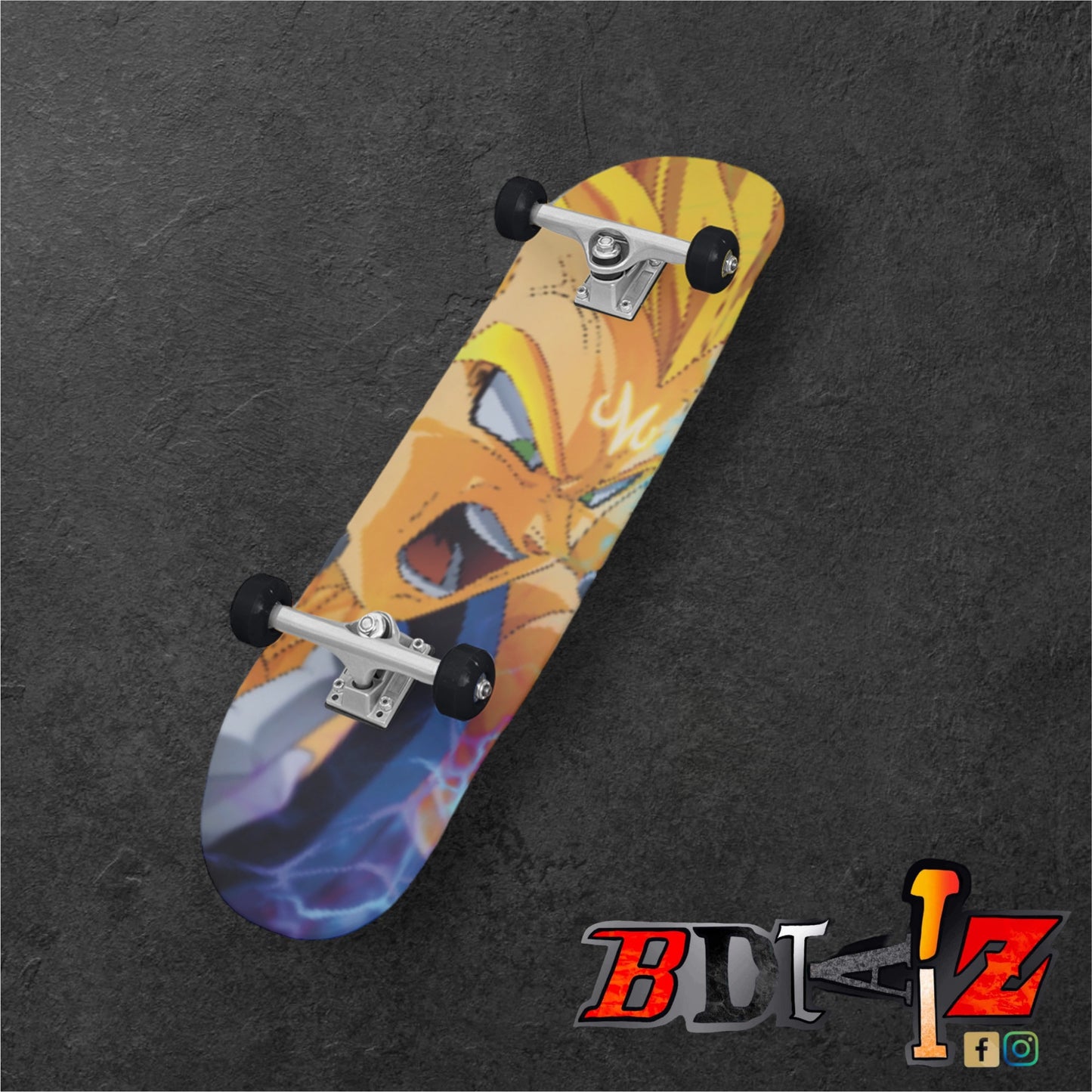 Vegeta Skateboard 8.0