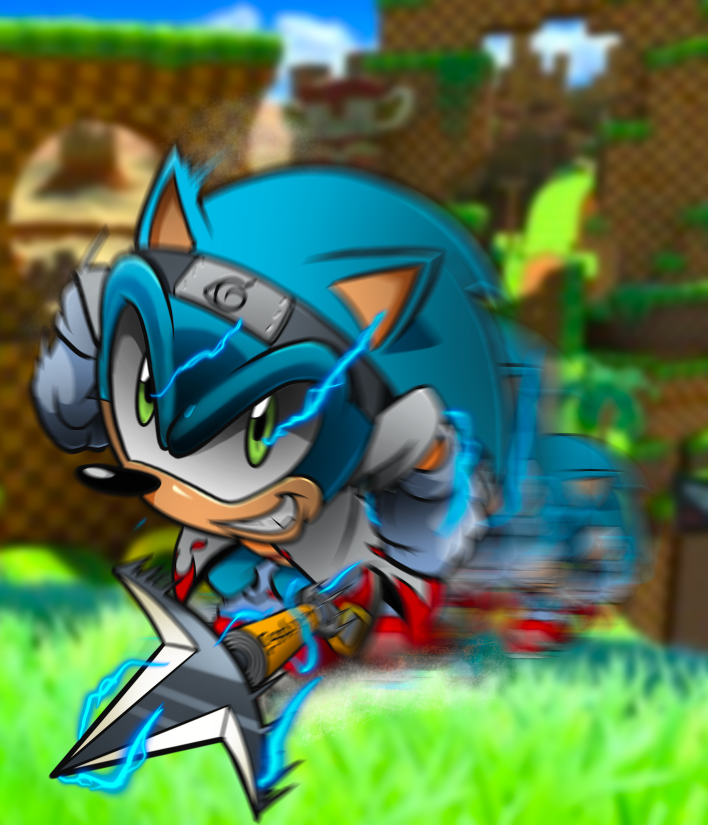 Sonic & naruto crossover