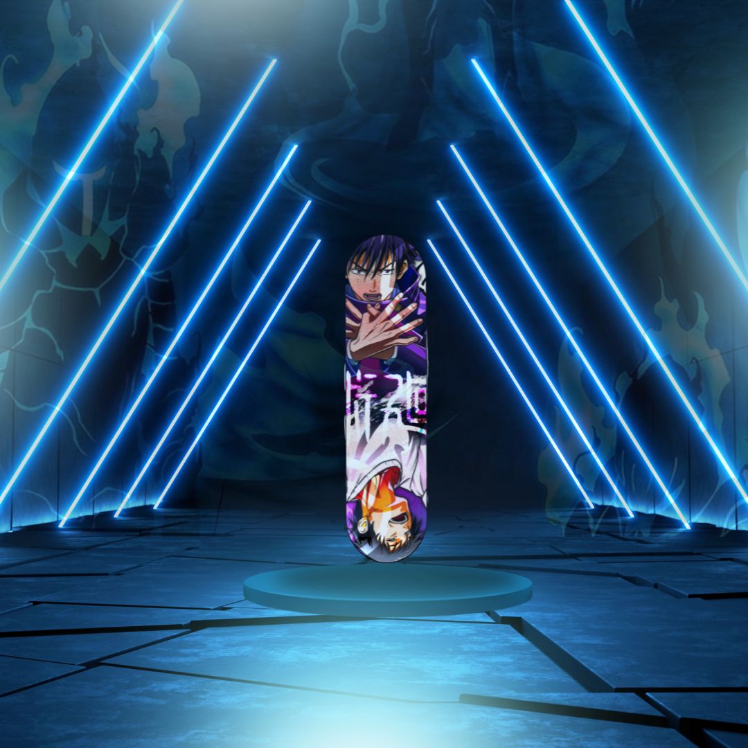 Jujitsu Megumi And Toji Skateboard 8.0