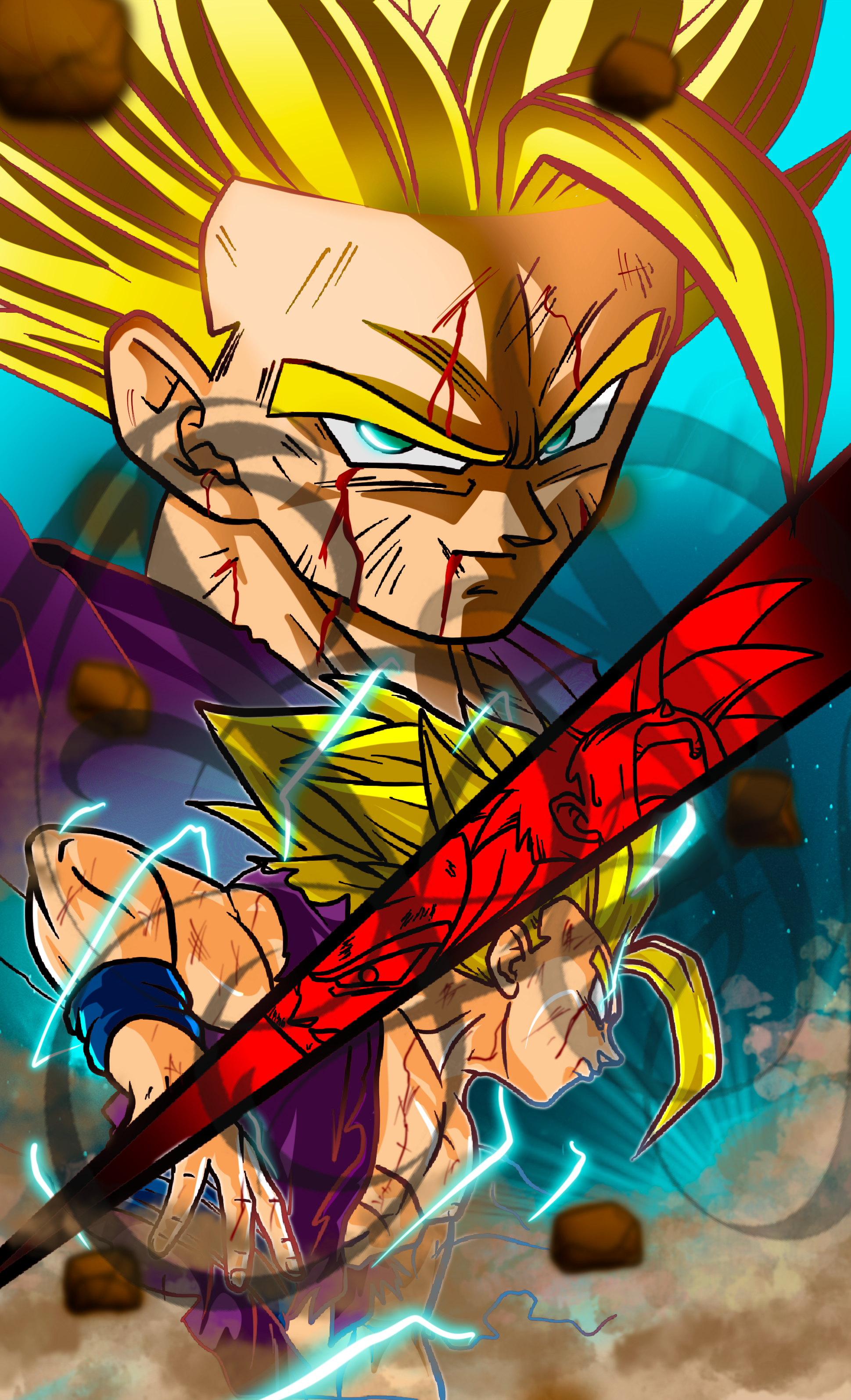 Gohan Raging Manga Gohans Rage – Bd Tattz