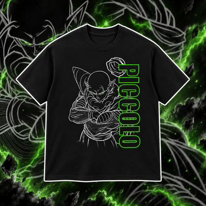 OG Piccolo T-Shirt - Green Energy Front