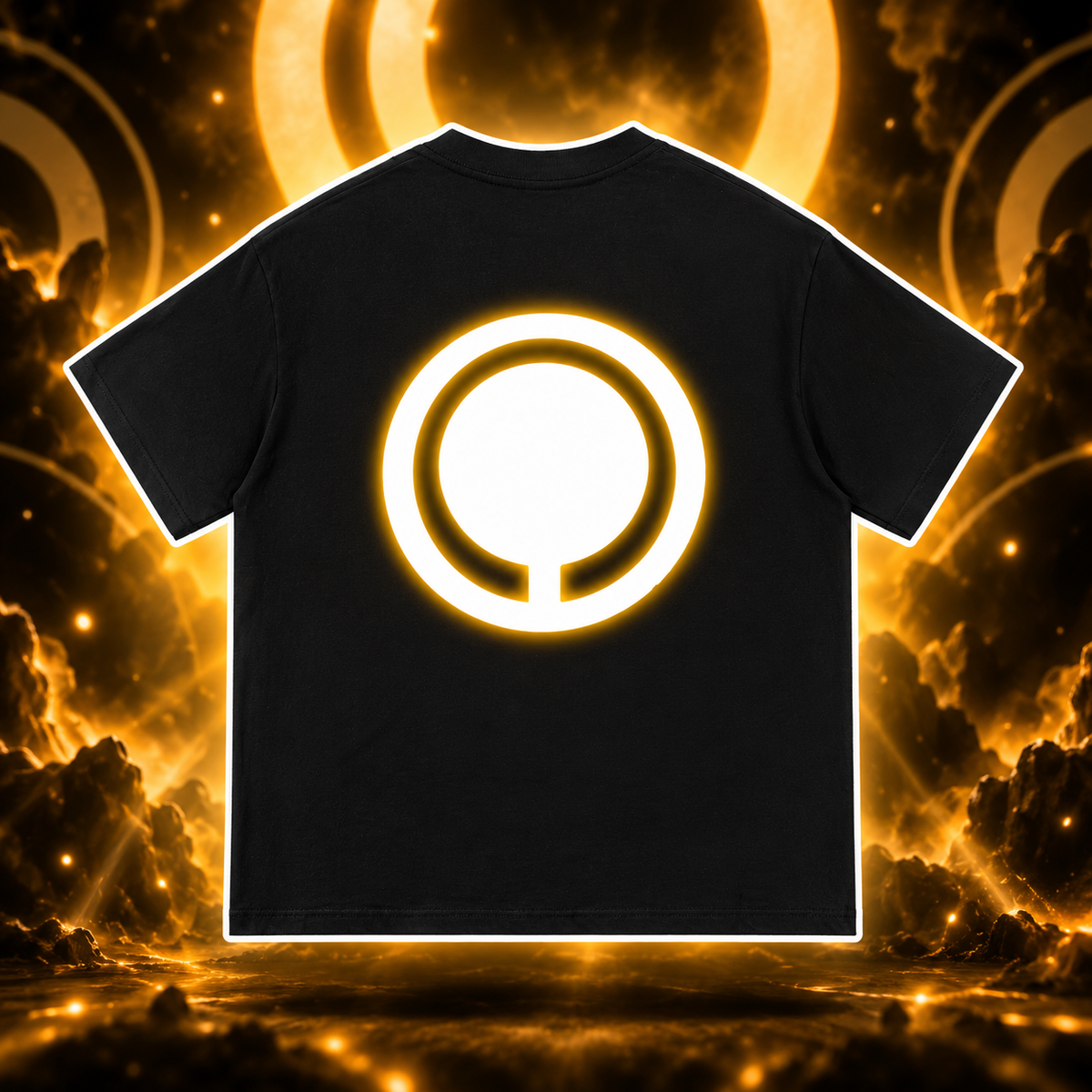 Orange Piccolo T Shirt - Back