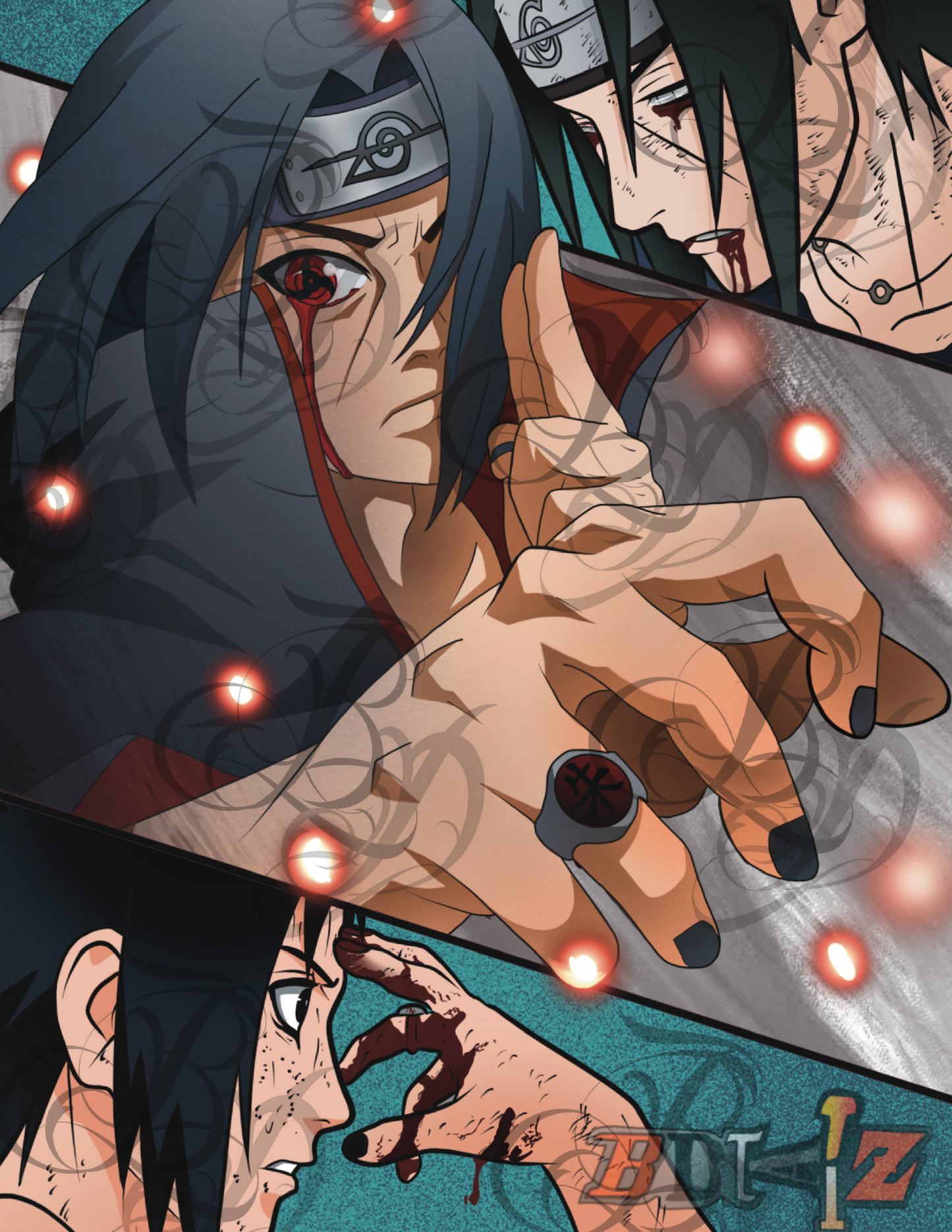 Sasuke and itachi